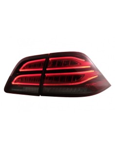 Full LED lightbar luci posteriori per Mercedes M-Class W166 (12-15) rosso bianco LHD 2
