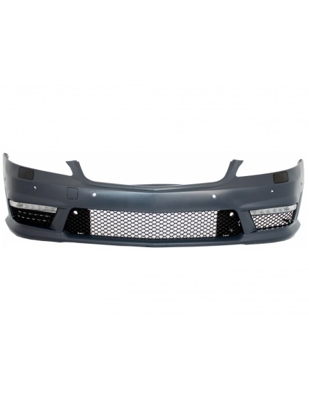 Gruppo paraurti anteriore completo w/ griglia centrale per Mercedes S-Class W221 (05-10) S63 S65 Design