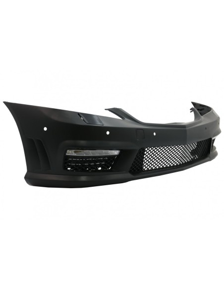 Corredo per Mercedes Benz W221 S-Class 05-11 con design S63 S65 A-Design e scarico nero edizione SWB