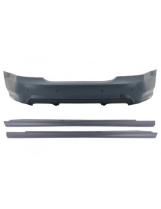 Paraurti posteriore per Mercedes S-Class W221 (05-10) S65 Design w/ Gonne laterali