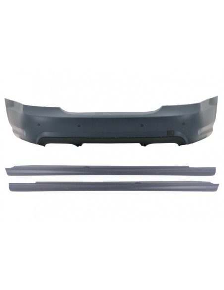 Paraurti posteriore per Mercedes S-Class W221 (05-10) S65 Design w/ Gonne laterali