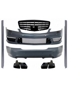 Corredo per MERCEDES Benz W221 S-Class 05-11 S63 S65 A-Design w/ scarico nero edizione