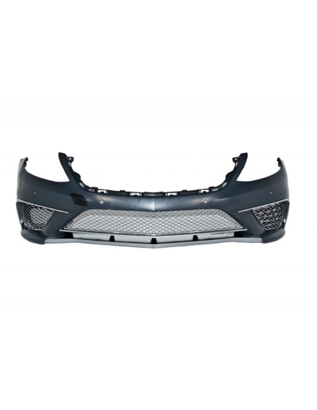 Kit completo w/ scarico suggerimenti cromo per Mercedes W222 S-Class (13-07.17 ) S65 Design LWB