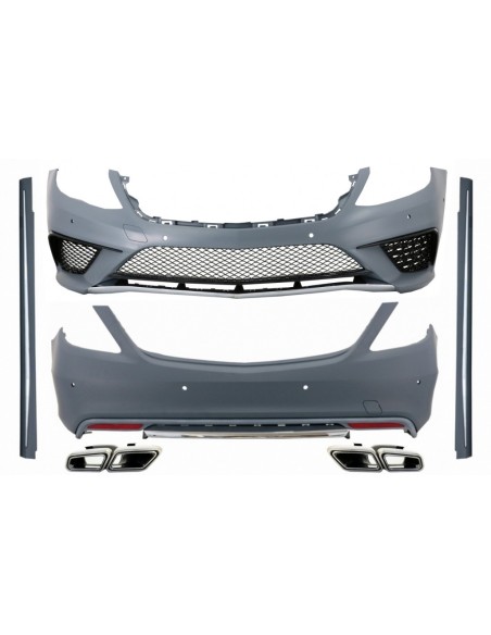Kit per Mercedes W222 S-Class (13-06.17) S63 Design w/ Marmitta di scarico Suggerimenti