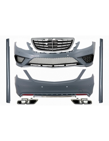 Kit completo per Mercedes S-Class W222 (13-06.17) S63 Design LWB