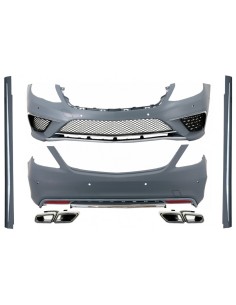 Kit per Mercedes S-Class W222 (13-06.17) Versione lunga w/ scarico S63 Design Chrome Special Edition