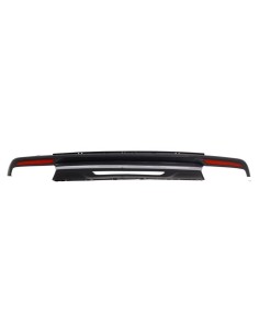 Diffusore posteriore nero scarico per Mercedes S-Class W222 Sport Line Package (13-06.17) 2