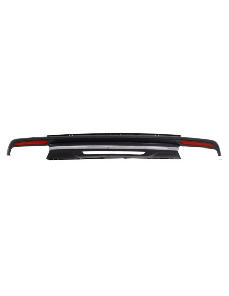 Diffusore posteriore nero scarico per Mercedes S-Class W222 Sport Line Package (13-06.17)