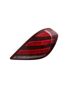 Fanali posteriori Full LED per Mercedes S-Class W222 (13-17) w/ Luci di svolta dinamiche sequenziali Facelift Design 2