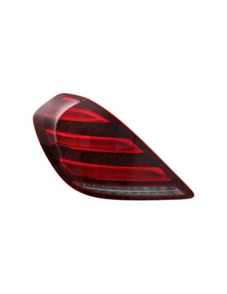 Fanali posteriori Full LED per Mercedes S-Class W222 (13-17) w/ Luci di svolta dinamiche sequenziali Facelift Design