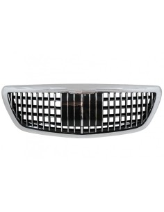 Griglia anteriore per Mercedes S-Class W222 X222 (14-) Design verticale Chrome per distronic