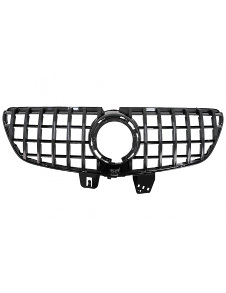 Griglia centrale per Mercedes V-Class W447 Facelift (-Up) GTPanamericana Design Nero