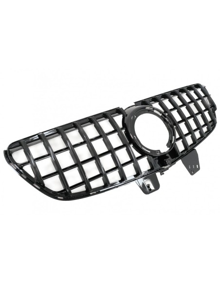 Griglia centrale per Mercedes V-Class W447 Facelift (-Up) GTPanamericana Design Nero