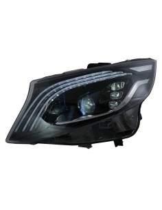 Full LED fari per Mercedes V-Class W447 (16-) Nero 2
