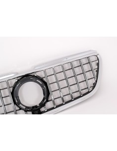 Griglia centrale per Mercedes Vito (W447) (-up) GTR Panamericana Design Nero Cromo 2