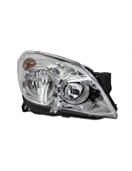 per OPEL Astra H (04-09) Sostituzione lato destro faro sfondo cromato 1216659