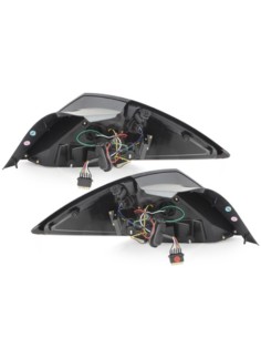carDNA LED luci posteriori per OPEL Astra H GTC LIGHTBAR rosso-fumo 2