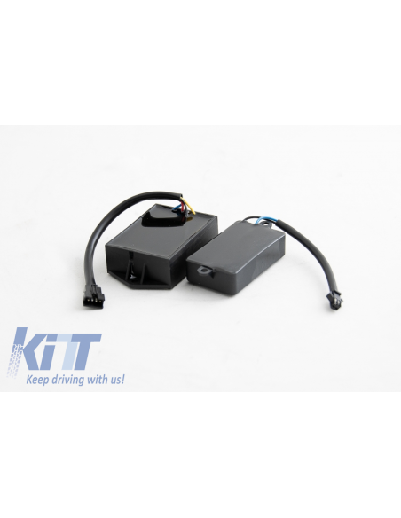 Fanali posteriori a LED per Opel Astra J (09-15) 5 porte Hatchback Black Smoke