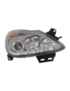 Fari D-LITE per OPEL Corsa D 06+LED Luce di marcia diurna cromata 2