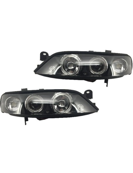 Fari per OPEL Vectra B (1996-1998) 2 cerchi Halo