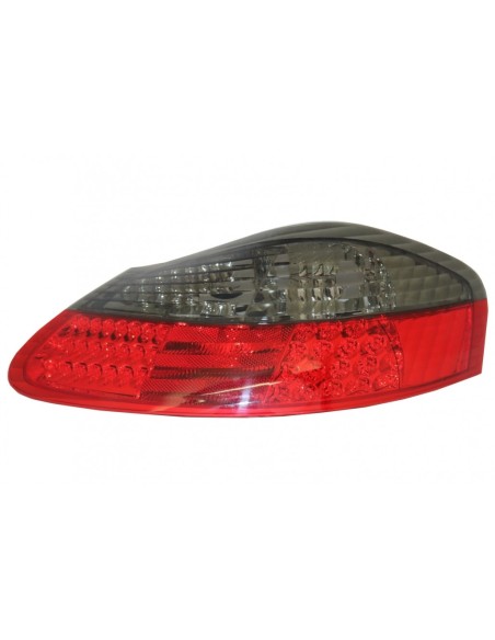 Fanali posteriori a LED per PORSCHE Boxster 986 (1996-04) Fumo rosso
