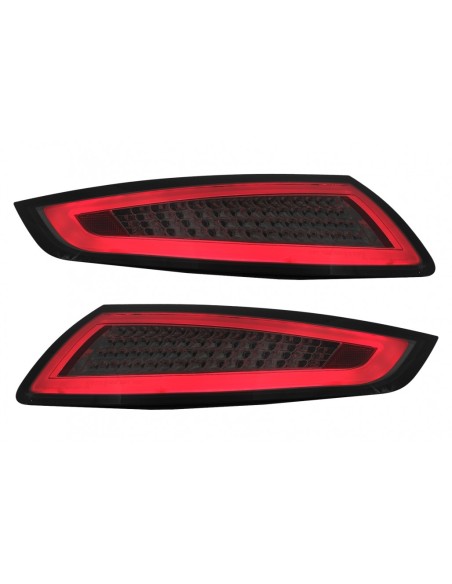 Fanali posteriori LED BAR per Porsche 911 997 (04-09) Fumo w/ segnale di svolta dinamico