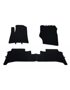 Tappetini in gomma per PORSCHE Cayenne 957-957 (02-10) per VW Touareg 7L (02-10) Nero