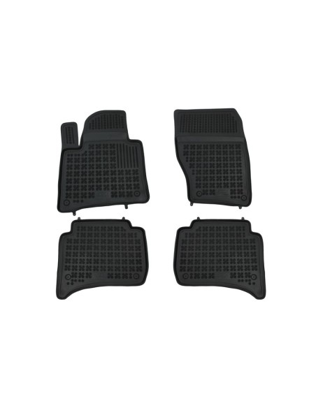 Tappetino Gomma Nero per PORSCHE Cayenne II (11-16) per VW Touareg II (10-18)
