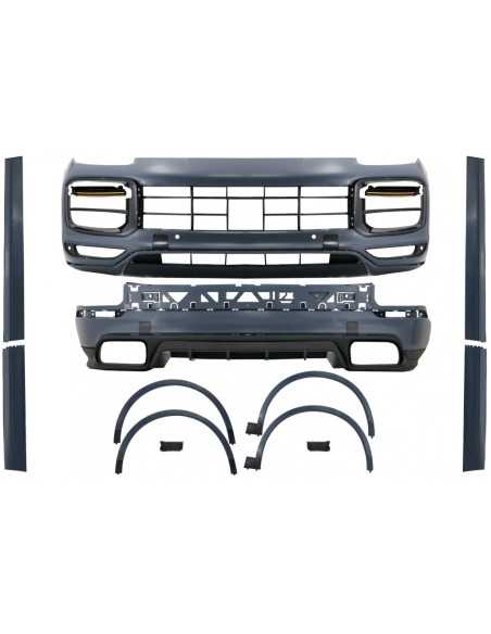 Kit completo per Porsche Cayenne (9Y0) (18-Up) Conversione a Turbo & Aero Look