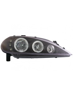 Angel Eyes Fari per Renault Megane (3.1999-10.02) Nero 2