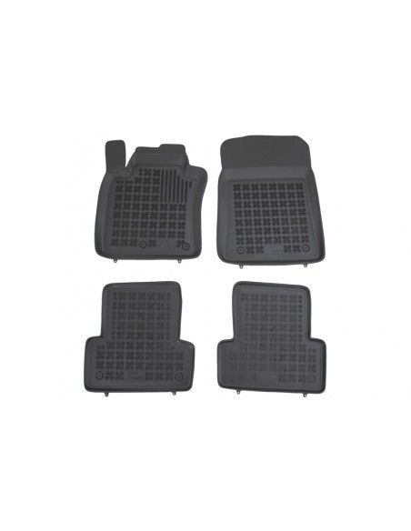 Tappetino in gomma nero per RENAULT MODUS (04-12) Grand MODUS (08-12)
