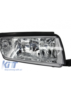 per SKODA Fabia I 1 Tipo 6Y (1999-07) Sostituzione lato destro faro Sfondo cromato 6Y1941016C