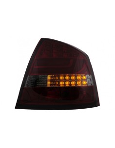 Luci posteriori a LED per Skoda Octavia II (04-12) Fumo rosso 2