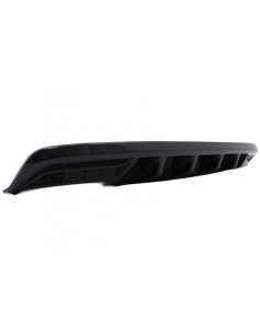 Paraurti posteriore Valance diffusore d'aria per Skoda Octavia III 5E Berlina Wagon (13-19) Piano Nero 2