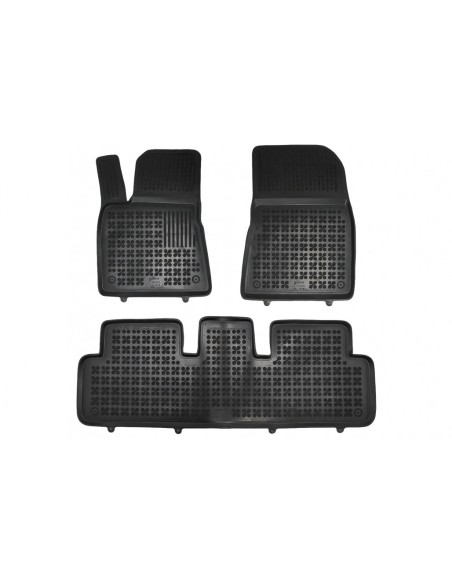 Tappetini in gomma nera per Tesla Modello 3 4 porte (Fastback Sedan) (17-)