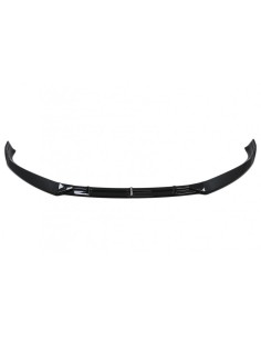 Paraurti anteriore Add-On Spoiler Lip per Tesla Modello S (16-) 5 porte Liftback Sedan Piano Nero 2