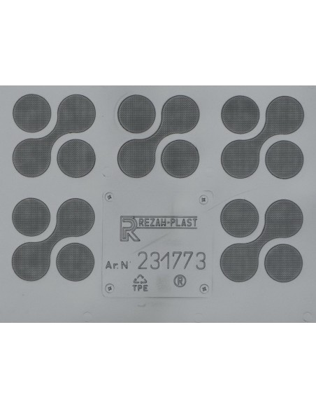 Gomma Trunk Mat nero per Toyota Corolla XII E210 TS (18-Up) Station Wagon