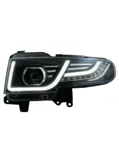 Griglia anteriore w/ LED fari Bi-Xenon Look per Toyota FJ Cruiser XJ10 (07-15) w/ segnale di svolta dinamico 2