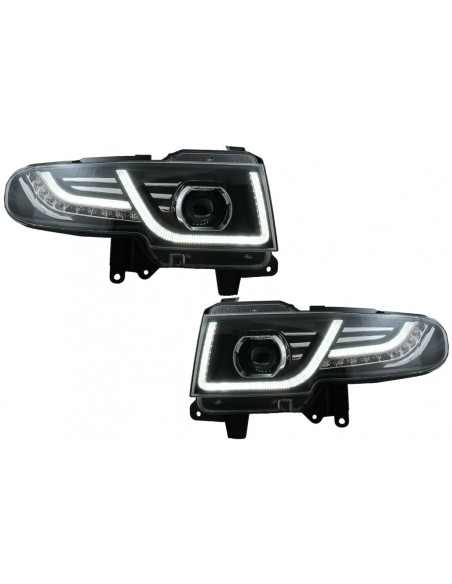 Griglia anteriore w/ LED fari Bi-Xenon Look per Toyota FJ Cruiser XJ10 (07-15) w/ segnale di svolta dinamico
