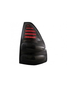 Fanali posteriori a LED per Toyota Land Cruiser FJ1 (03-08) Fumo rosso 2