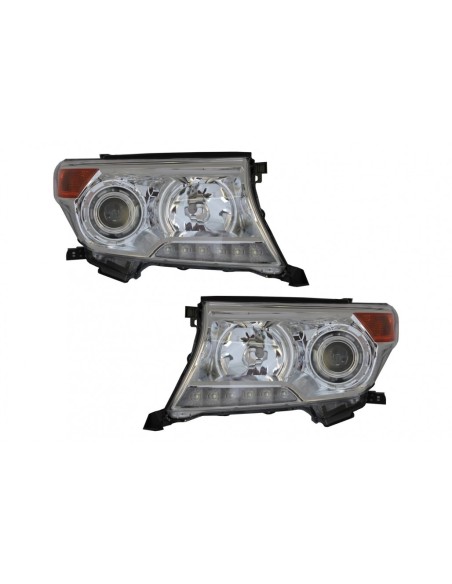 Fari DRL a LED per Toyota Land Cruiser FJ0 (08-12) Aggiornamento al modello Facelift 12