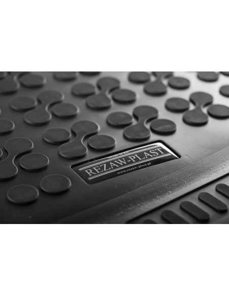 Gomma Trunk Mat nero per Toyota RAV4 XA40 Facelift (15-18) Ibrido