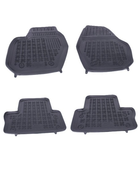 Tappetino in gomma nera per VOLVO XC60 I (08-17) V60 I (11-18) S60 II (10-18)