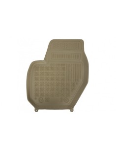 Tappetino in gomma beige per VOLVO XC60 I (08-17) V60 I (11-18) S60 II (10-18) 2