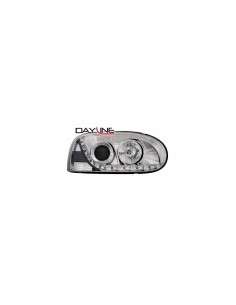 Fari DAYLIGHT per VW Golf III 3 (1991-1997) Cromo