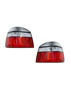 Fanali posteriori per VW Golf 3 III 91-98 Red-Crystal Halogen