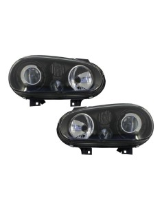 Fari per VW Golf 4 (09.1997-09.03) R32 Design Nero