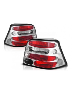 Fanali posteriori per VW Golf IV 4 Hatchback (1998-05) Cromo