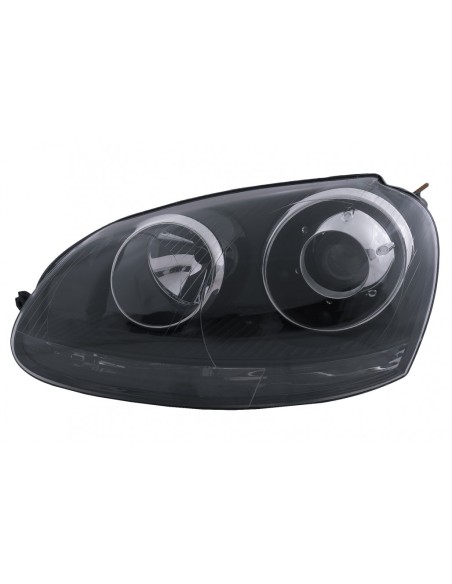 Xenon Look Fari RHD per VW Golf 5 V Mk5 (03-07) Jetta (05-10) GTI R32 Black Edition