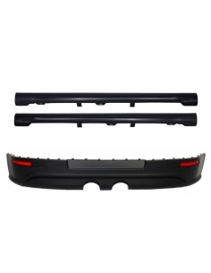 Estensione posteriore del paraurti per VW Golf V (03-07) R32 Look w/ Gonne laterali